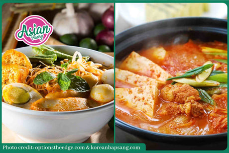 Asian Winter Recipe: Hearty Kimchi Stew & Curry Laksa