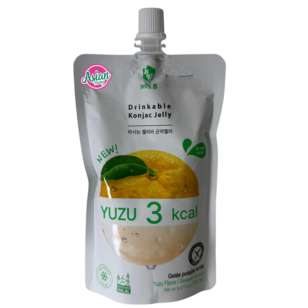 Jelly B 饮用蒟蒻果冻柚子味 150ml