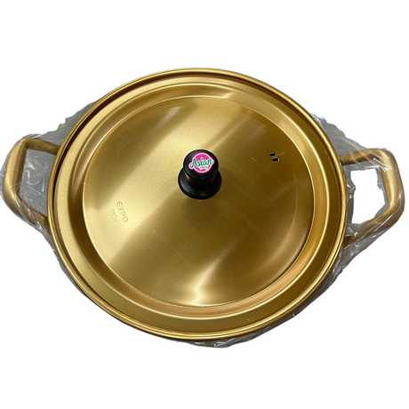 Periuk Pemegang Kuning Kaesung Dong-Suh Aluminium Korea 18cm (Periuk Ramen Emas)