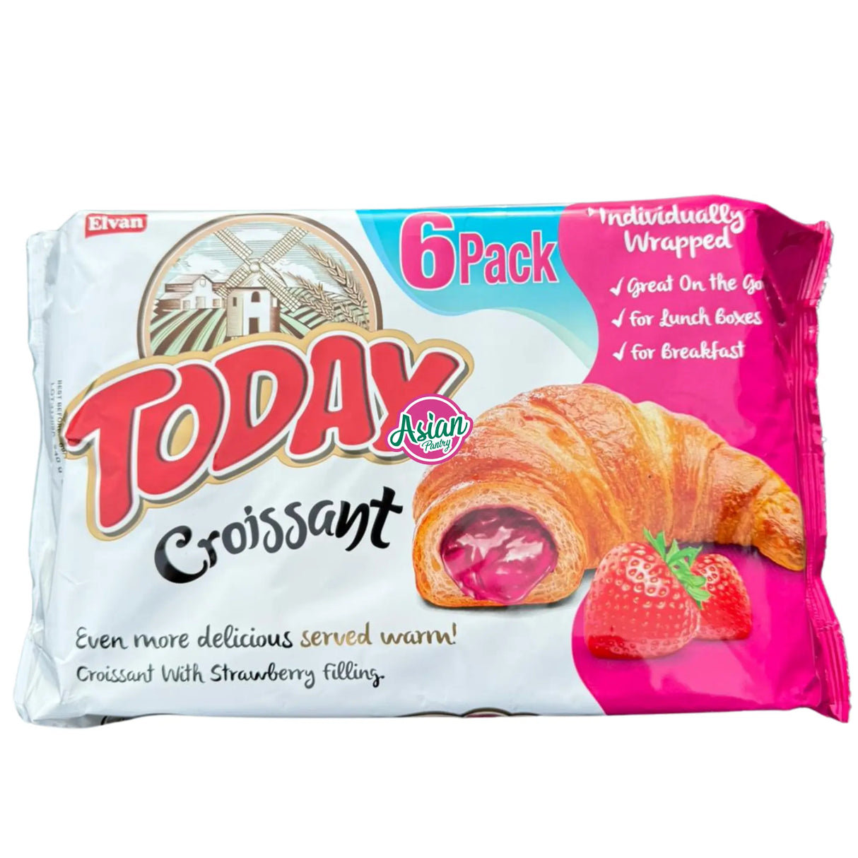 Elvan Today Croissant Strawberry 240g
