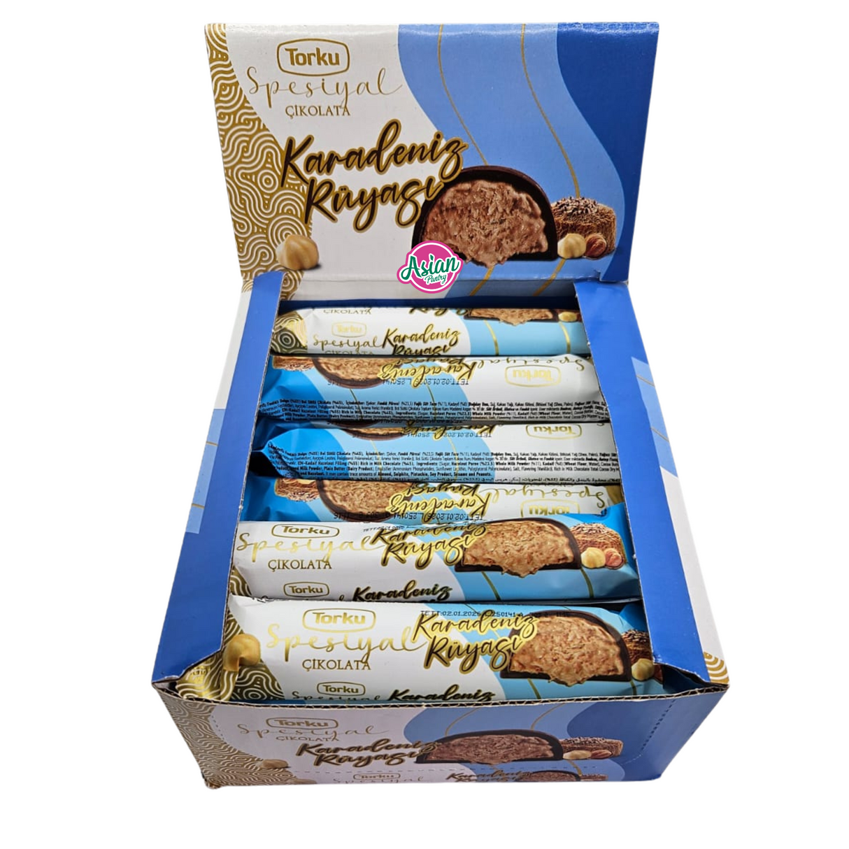 Torku Spesiyal Kara Denix Ruyasi Chocolate Hazelnut 30g