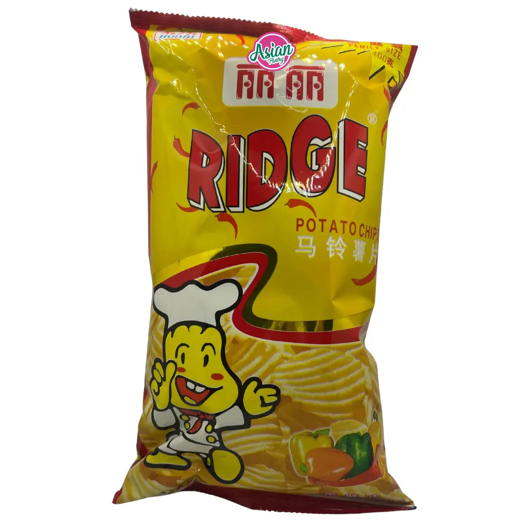 Ridge Potato Chips (Hot & Spicy Flavour) 100g