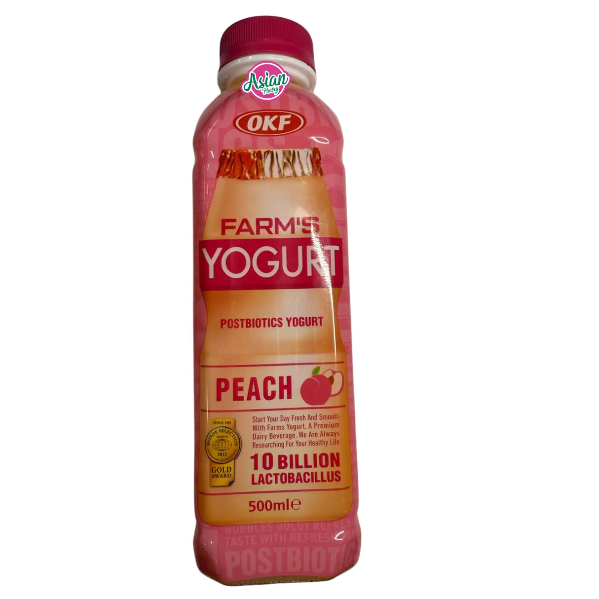 OKF Farm's Yoghurt Peach 500ml