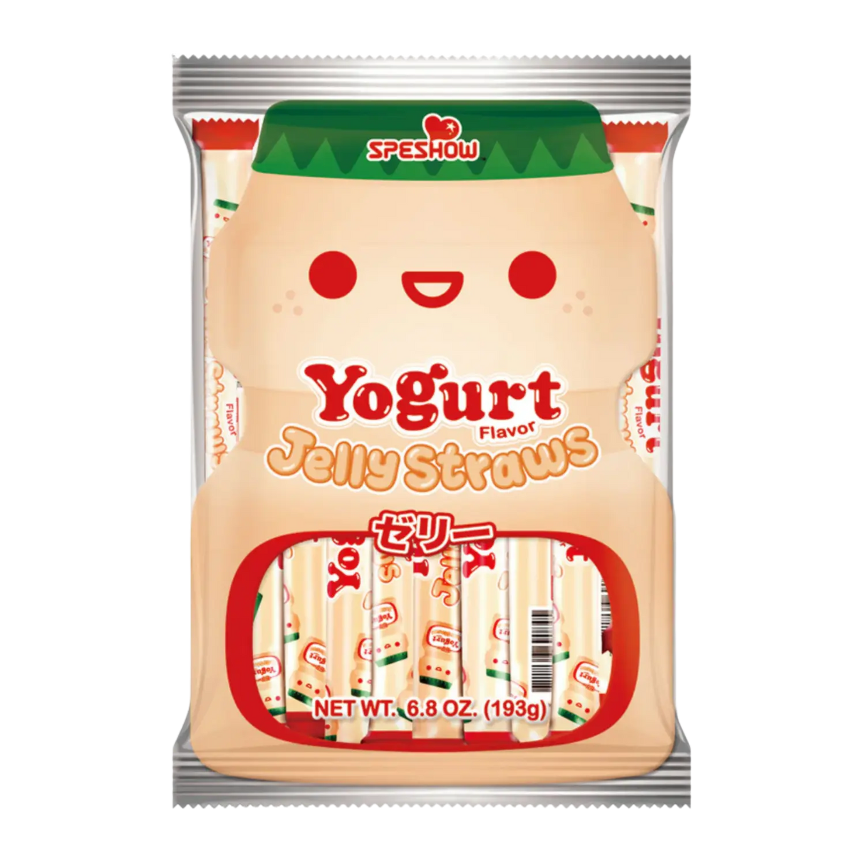 Speshow Jeli Rasa Yoghurt Straw 193g