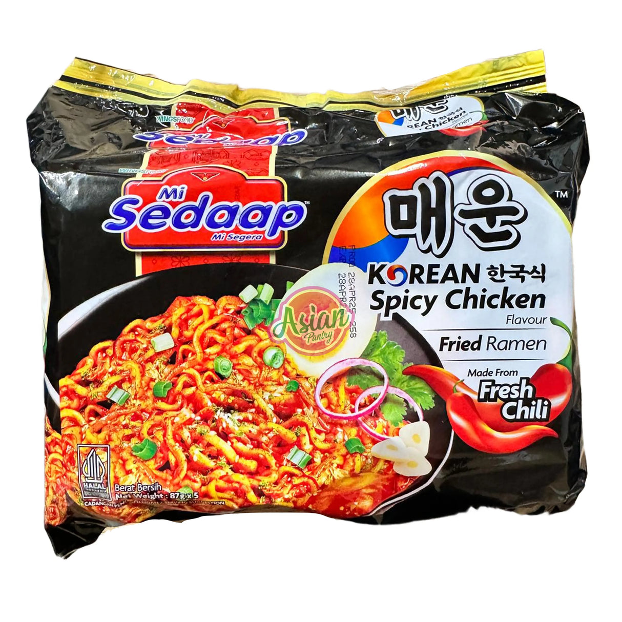 Mi Sedaap Korean Spicy Chicken Mi Goreng 87g