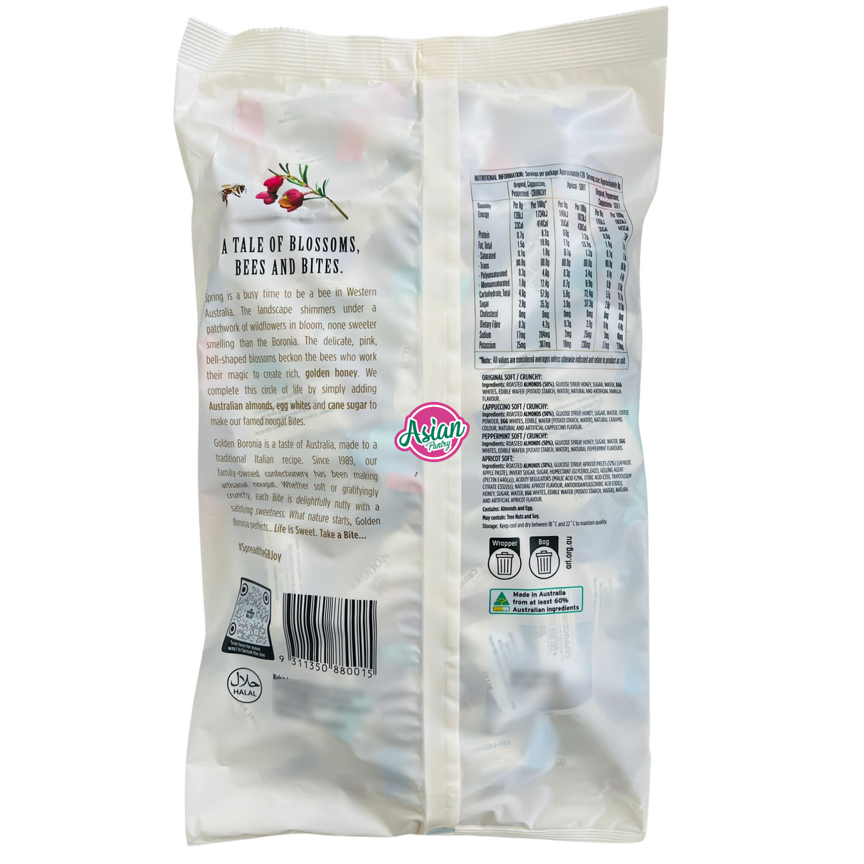 Golden Boronia Nougat Aneka 1000g