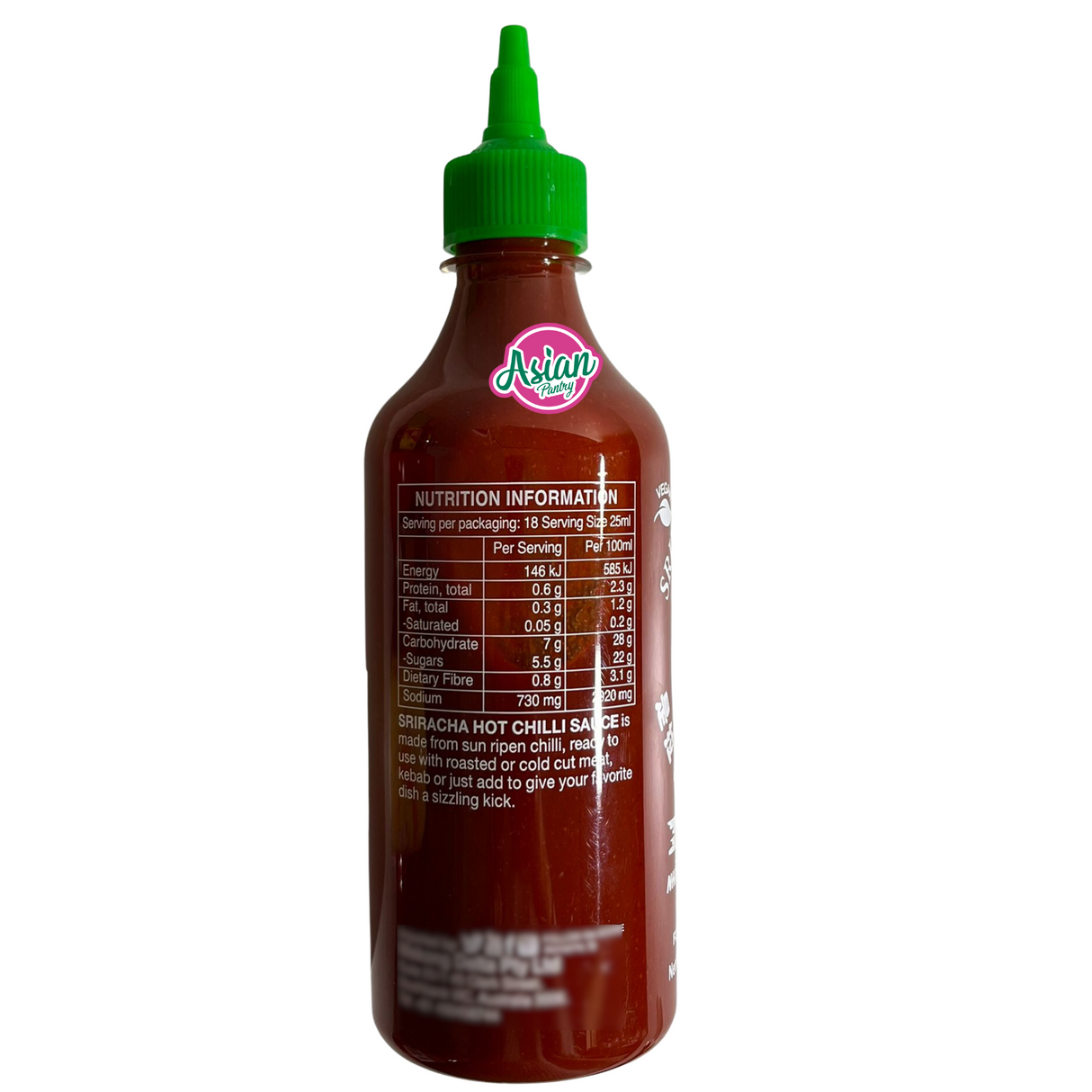 Flying Goose Vegan Red Sriracha Sauce Original 455ml - Image 4