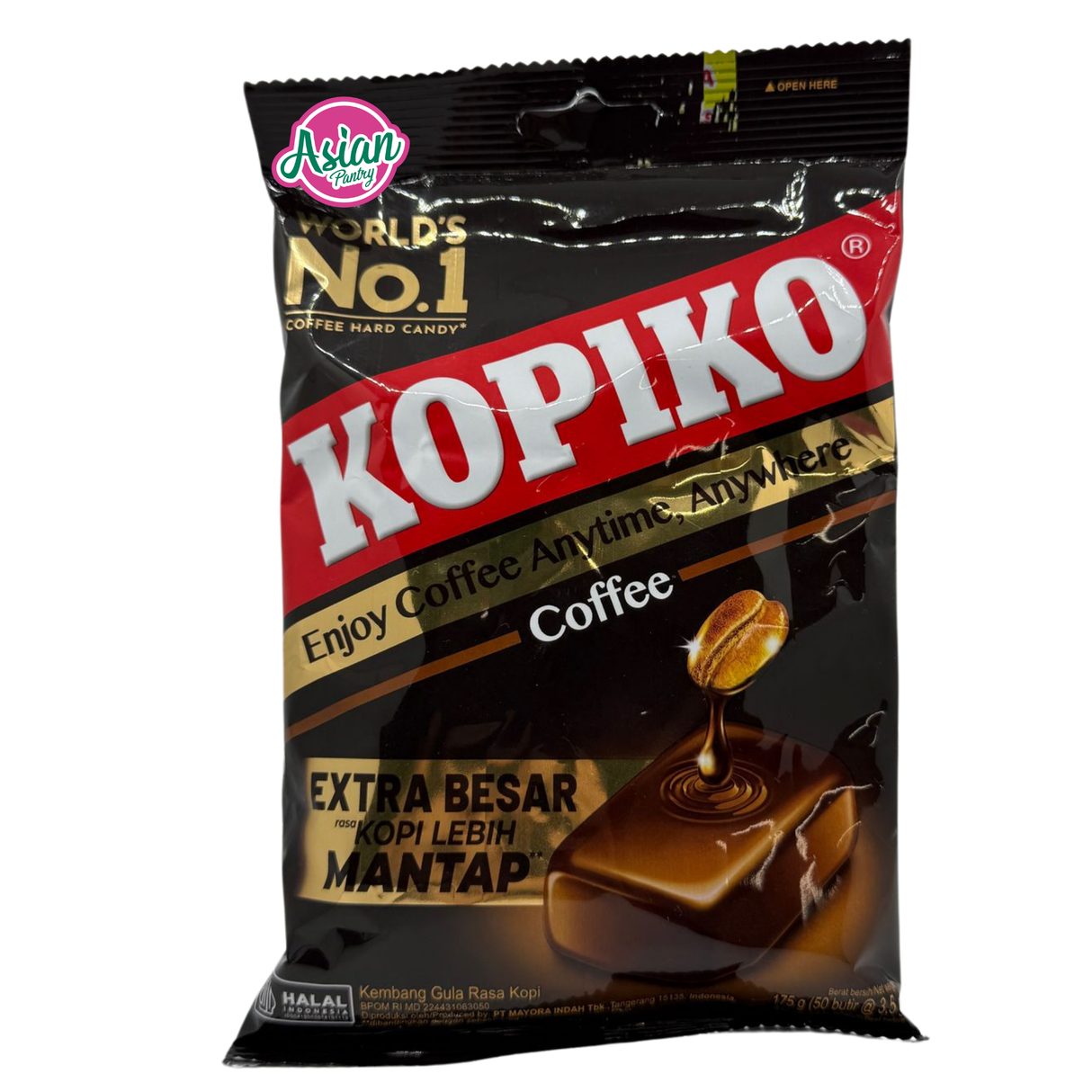 Kopiko Kopi Segera Campuran 3 dalam 1 (Hitam) 30P 900g