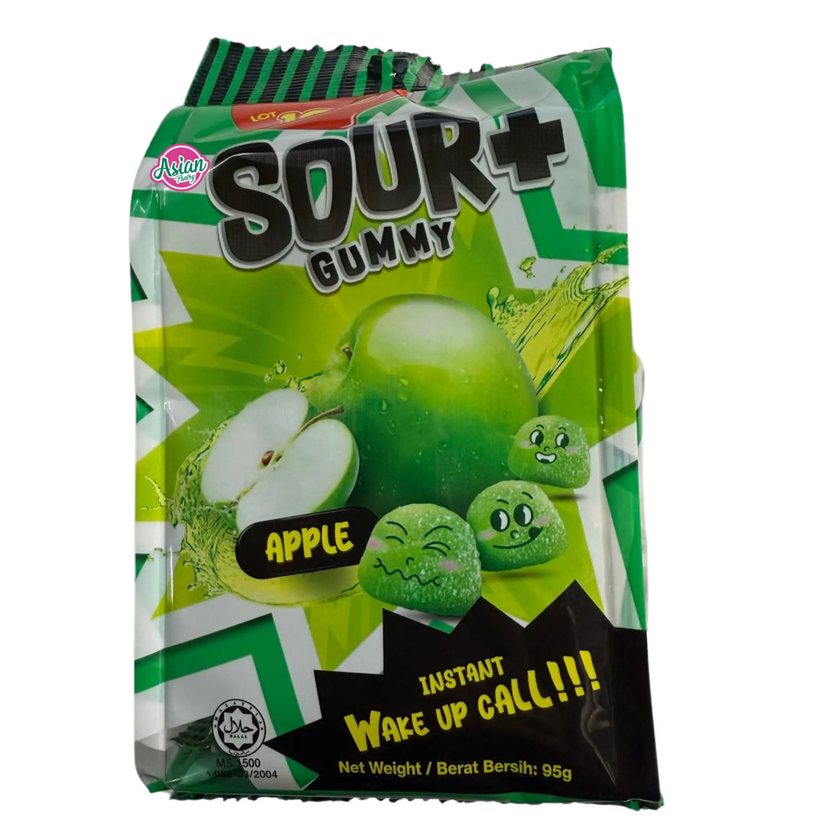 Cocoaland Lot 100 Sour + Gummy Apple 95g