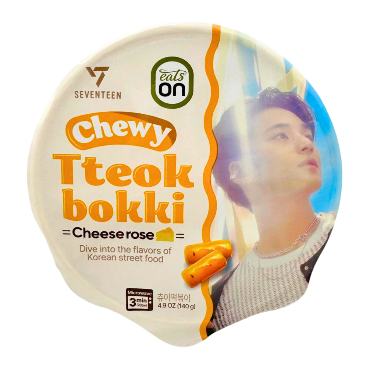 HY SEVENTEEN Chewy Tteokbokki Rose Cheese (Random Member) 140g
