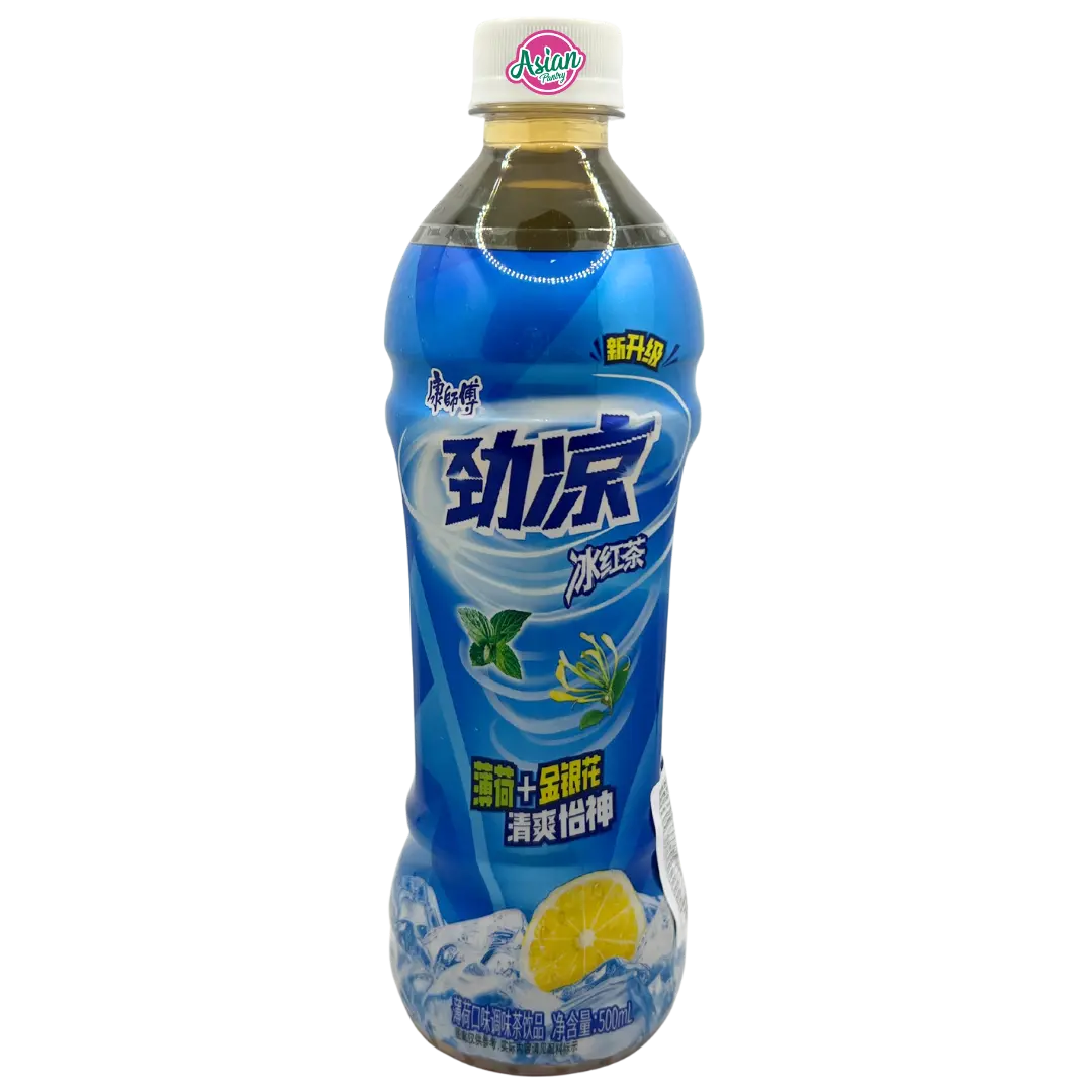 Kang Shi Fu Iced Black Tea (Mint Flavoured Tea Drink) 500ml