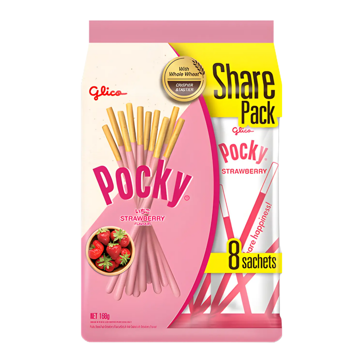 Glico Pocky 草莓味家庭装 176g