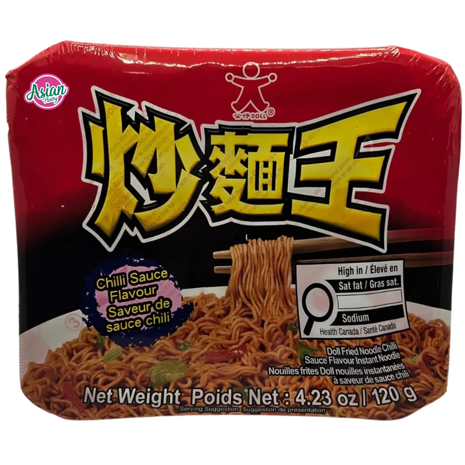 Doll Fried Noodle Chilli Sauce Flavour 120g