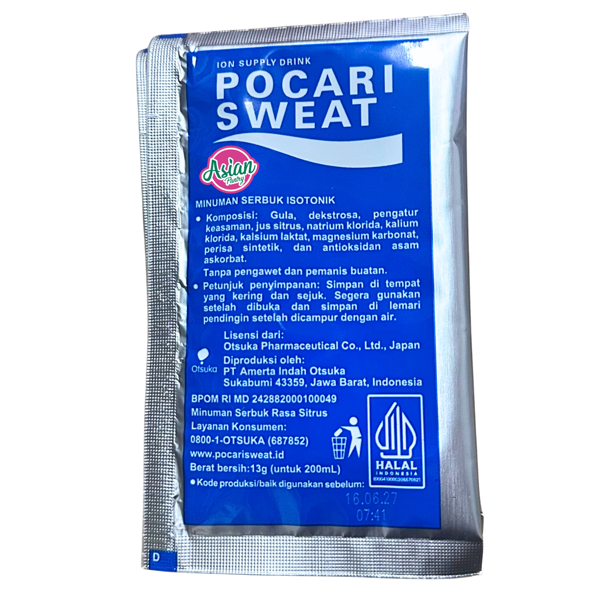 Pocari Sweat Isotonic Supply Drink Powder (13g * 5sachets)