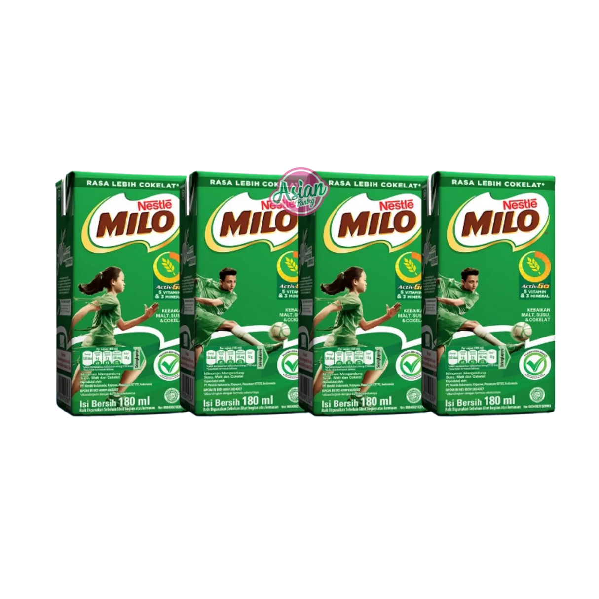 Nestle Milo Active-Go 4pk 720ml