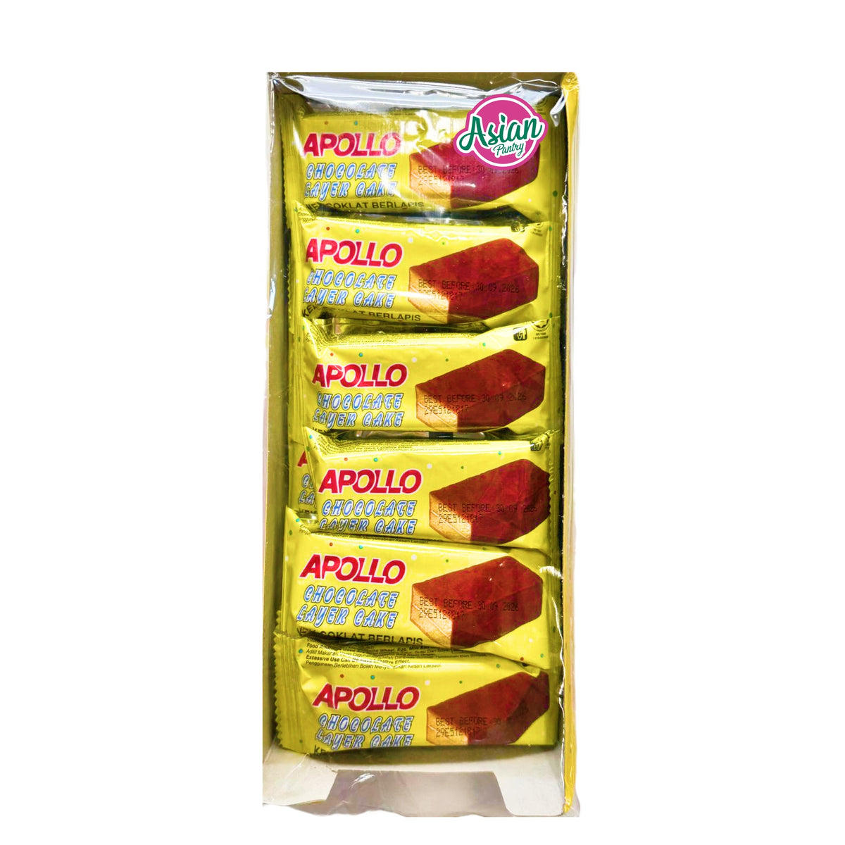 Apollo Chocolate Layer Cake 24pk