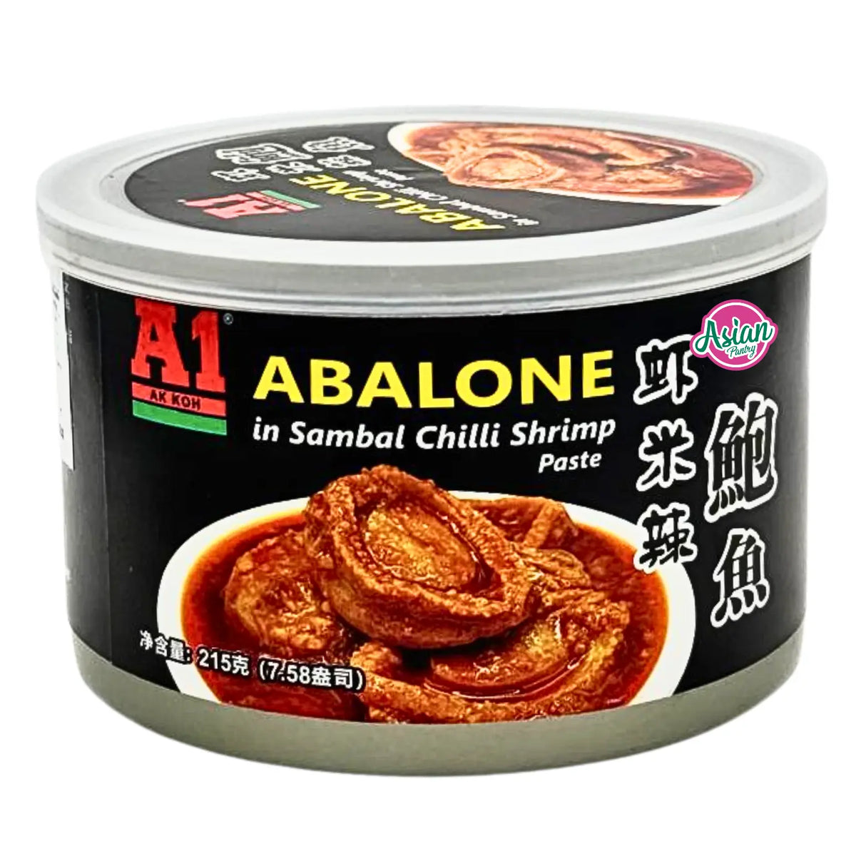 Action One Abalone in Sambal Chilli Shrimp Paste 215g