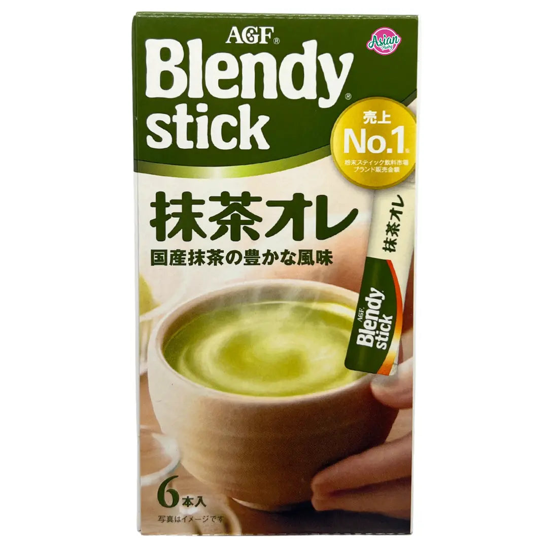 AGF Blendy Stick Matcha Au Lait 6pcs 58.2g
