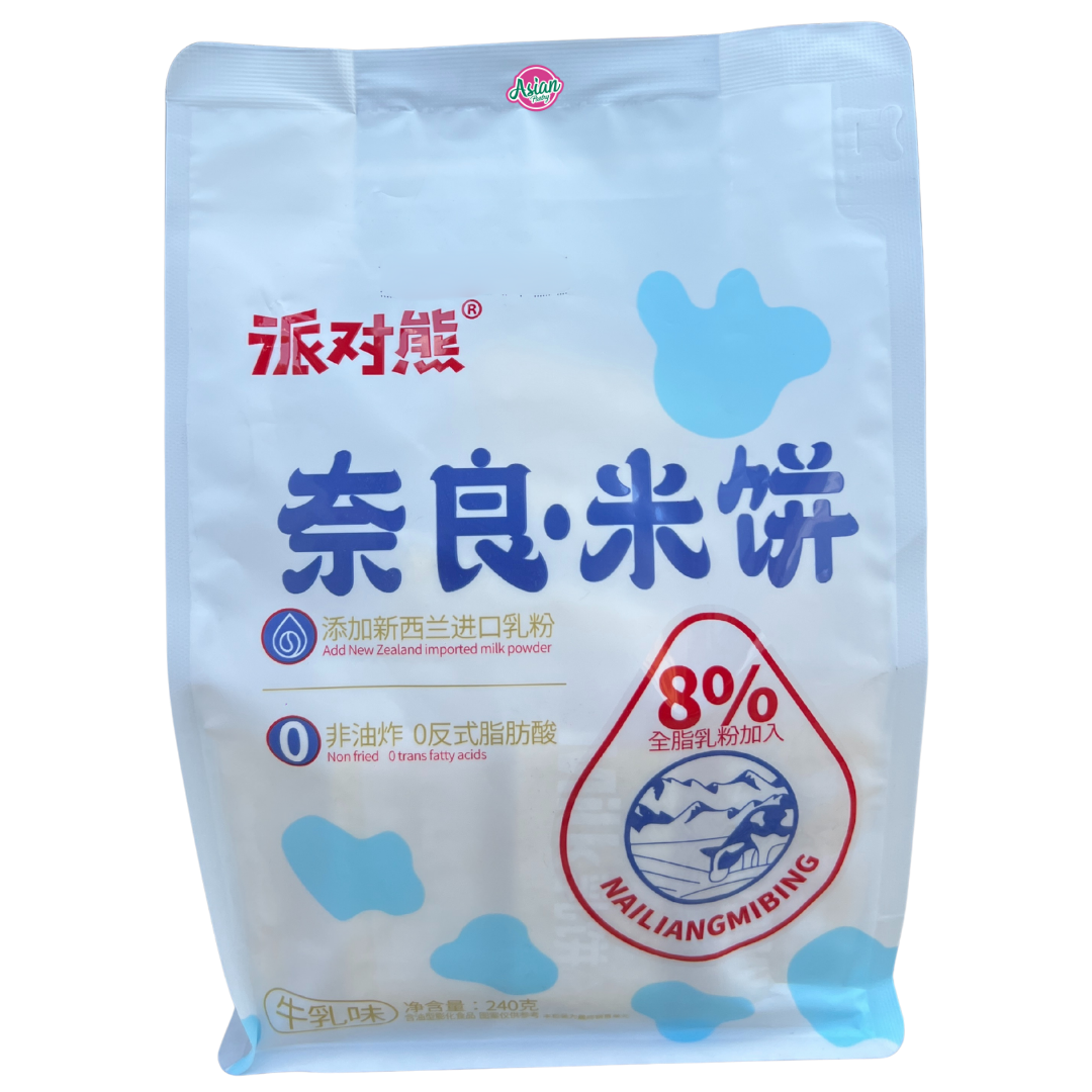 Maijihe Nara Rice Cracker (Milk Flavour) 240g (BBD: 24/06/2026)