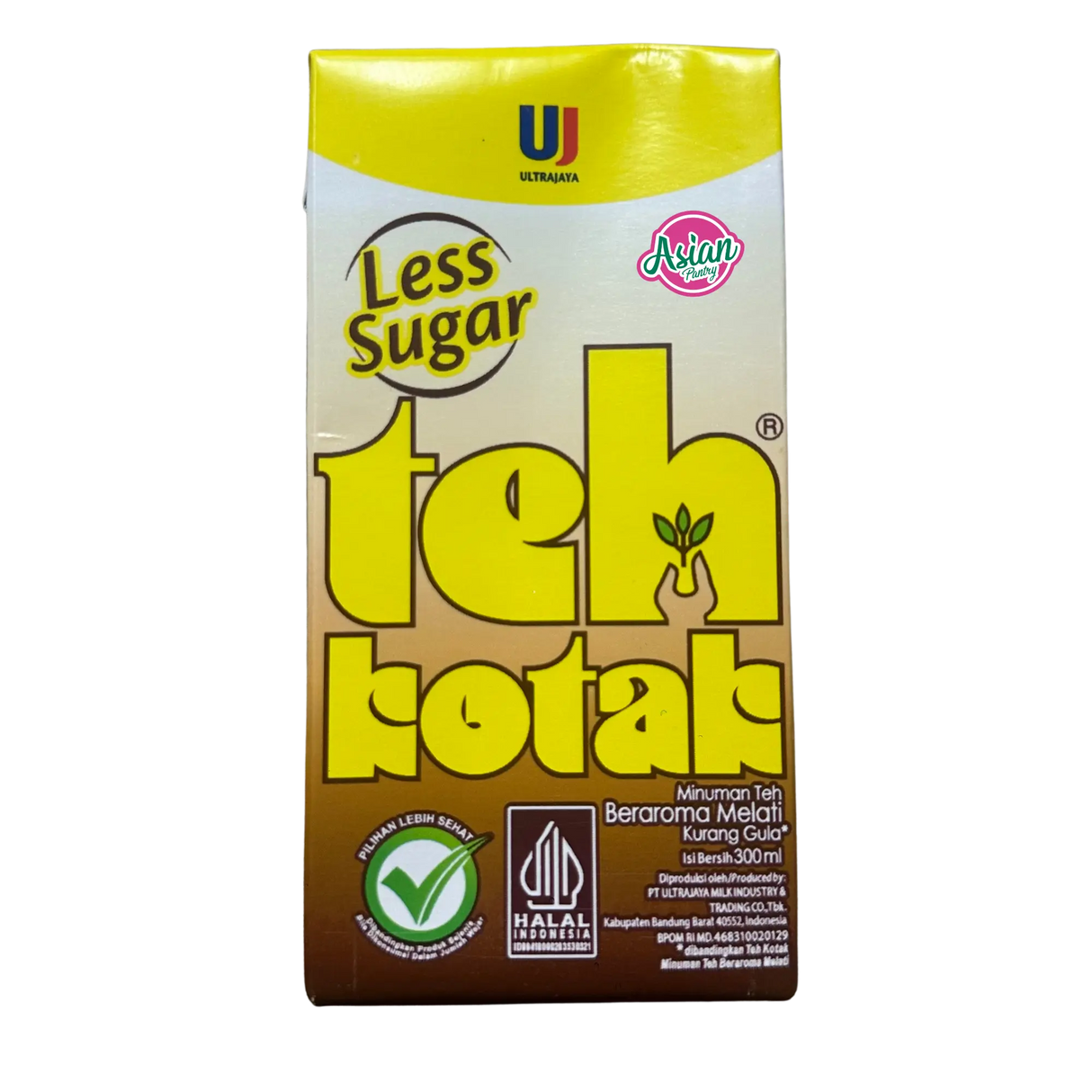 Ultrajaya Teh Kotak Jasmine Less Sugar 300ml