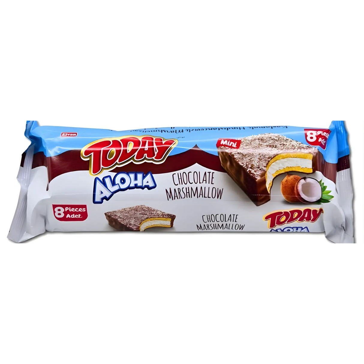 Today Aloha Coated Cake with Marshmallow and Coconut 200g