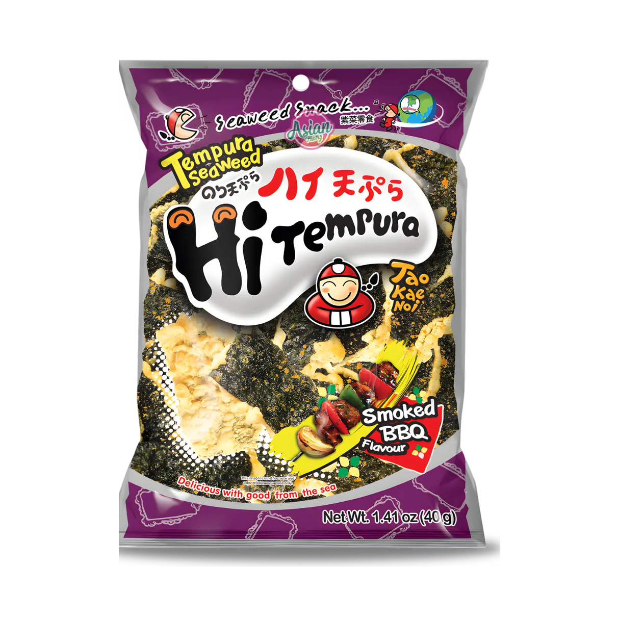 Tao Kae Noi Tempura Seaweed BBQ Flavour 40g