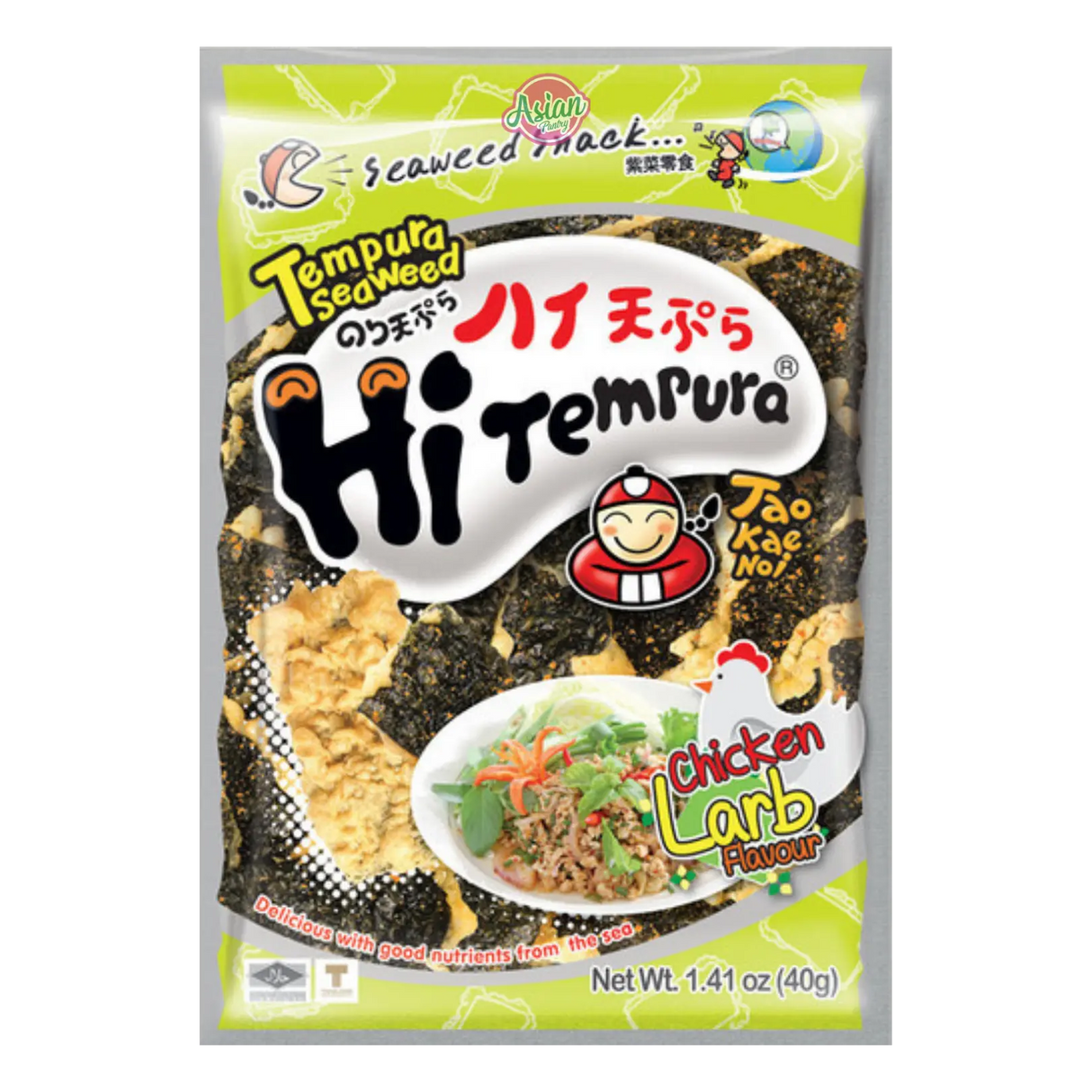 Tao Kae Noi Tempura Seaweed Chicken Larb Flavour 40g
