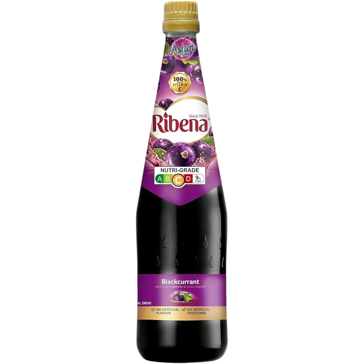 Ribena Blackcurrant Fruit Cordial Drink 850ml