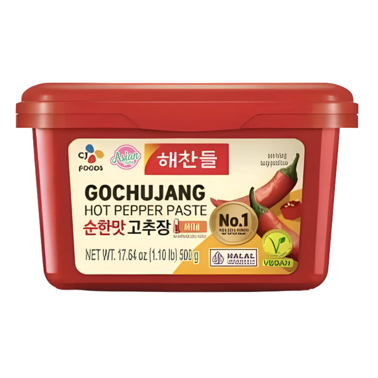 Chung Jung One Gochujang Hot Pepper Paste Mild 500g