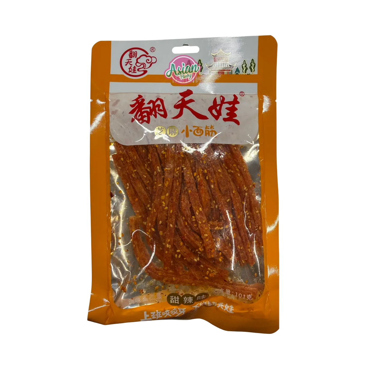 FAN TIAN WA Spicy Sesame Gluten Sliced (Latiao) 101g