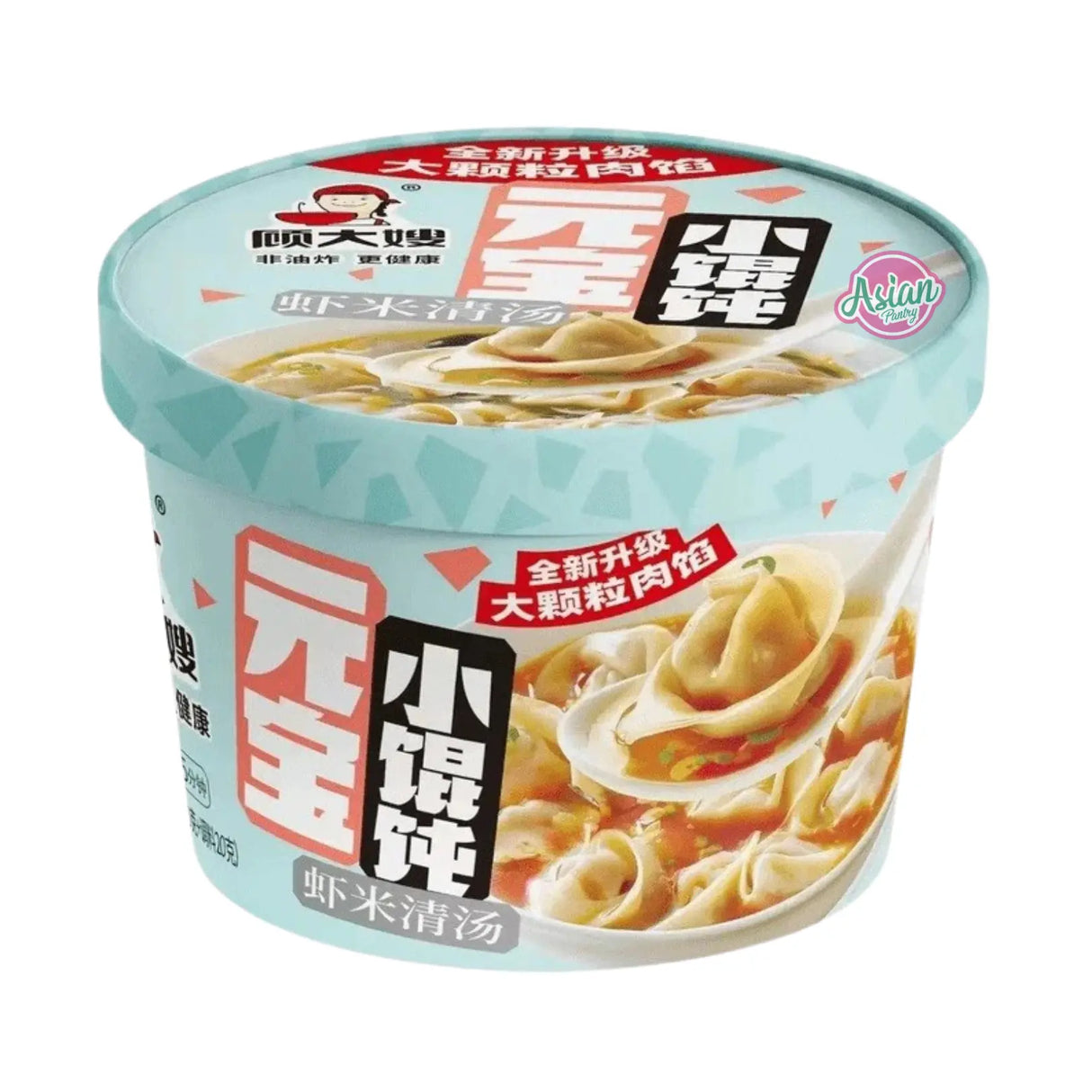 Gu Da Sao Instant Wonton (Dried Shrimp Clear Soup Flavour) 65g