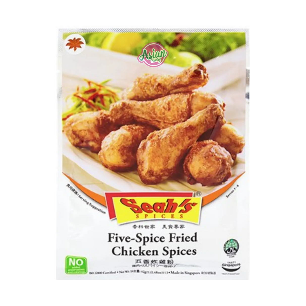 Seah's Spices 5 Spice Fried Chicken Spices 42g