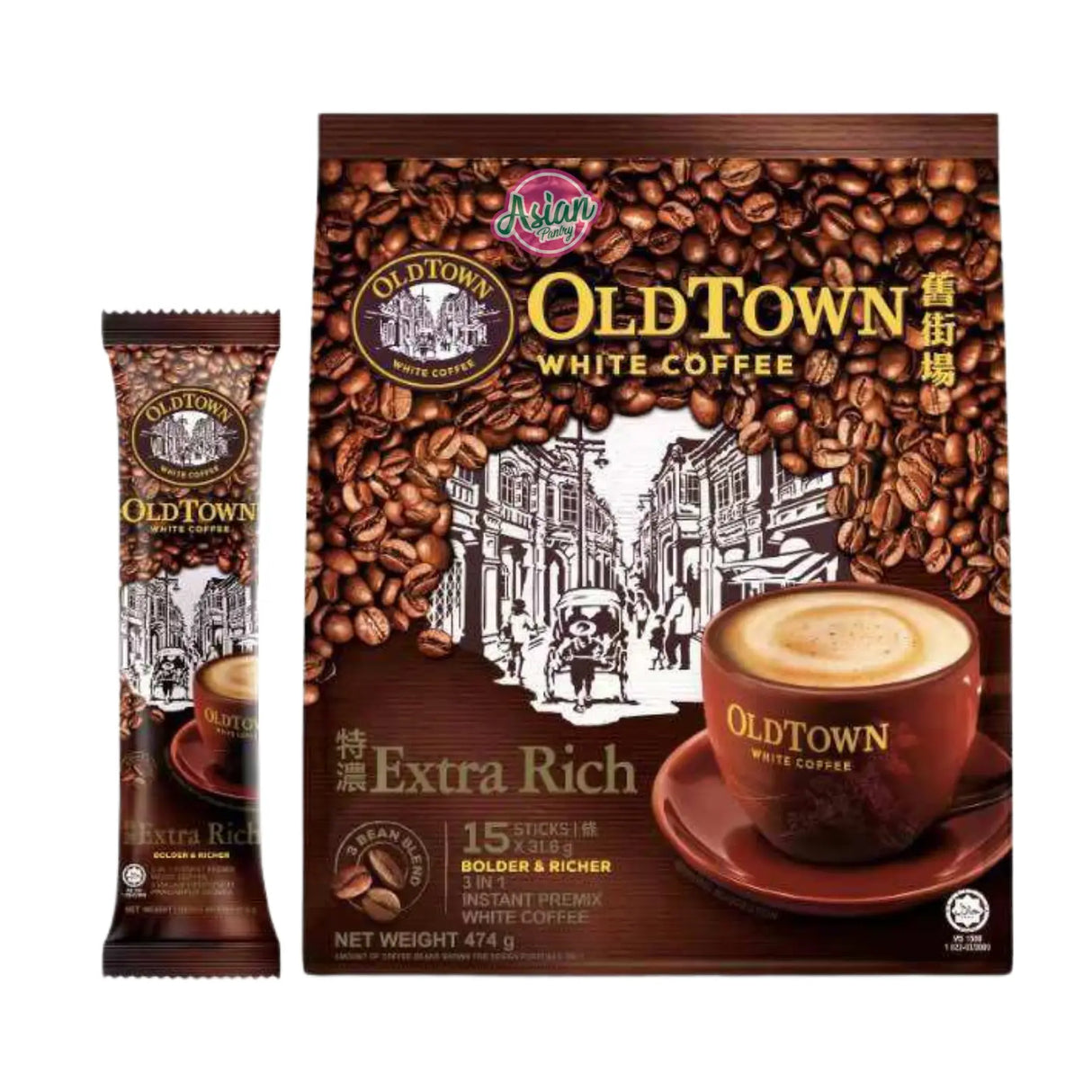 Old Town White Coffee (Extra Rich) 474g