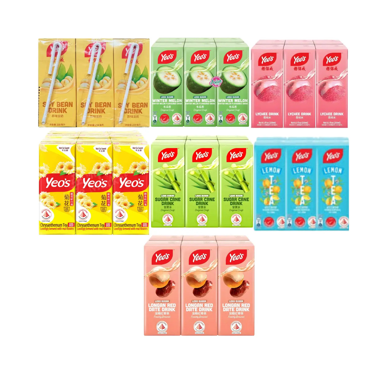 Yeo's Tetra Pack Variety Bundle 🧃
