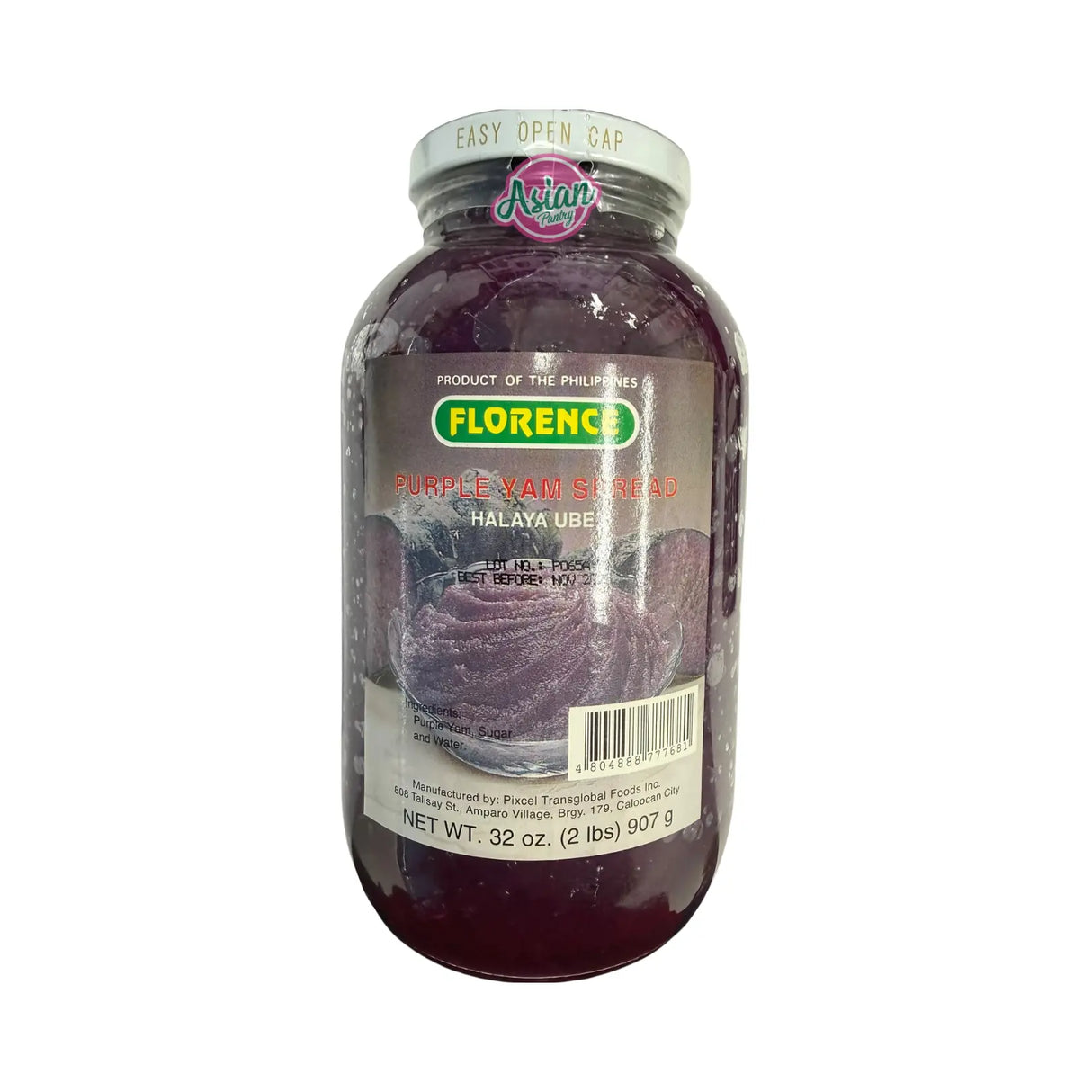 Florence Purple Yam Spread (Ube Halaya) 907g