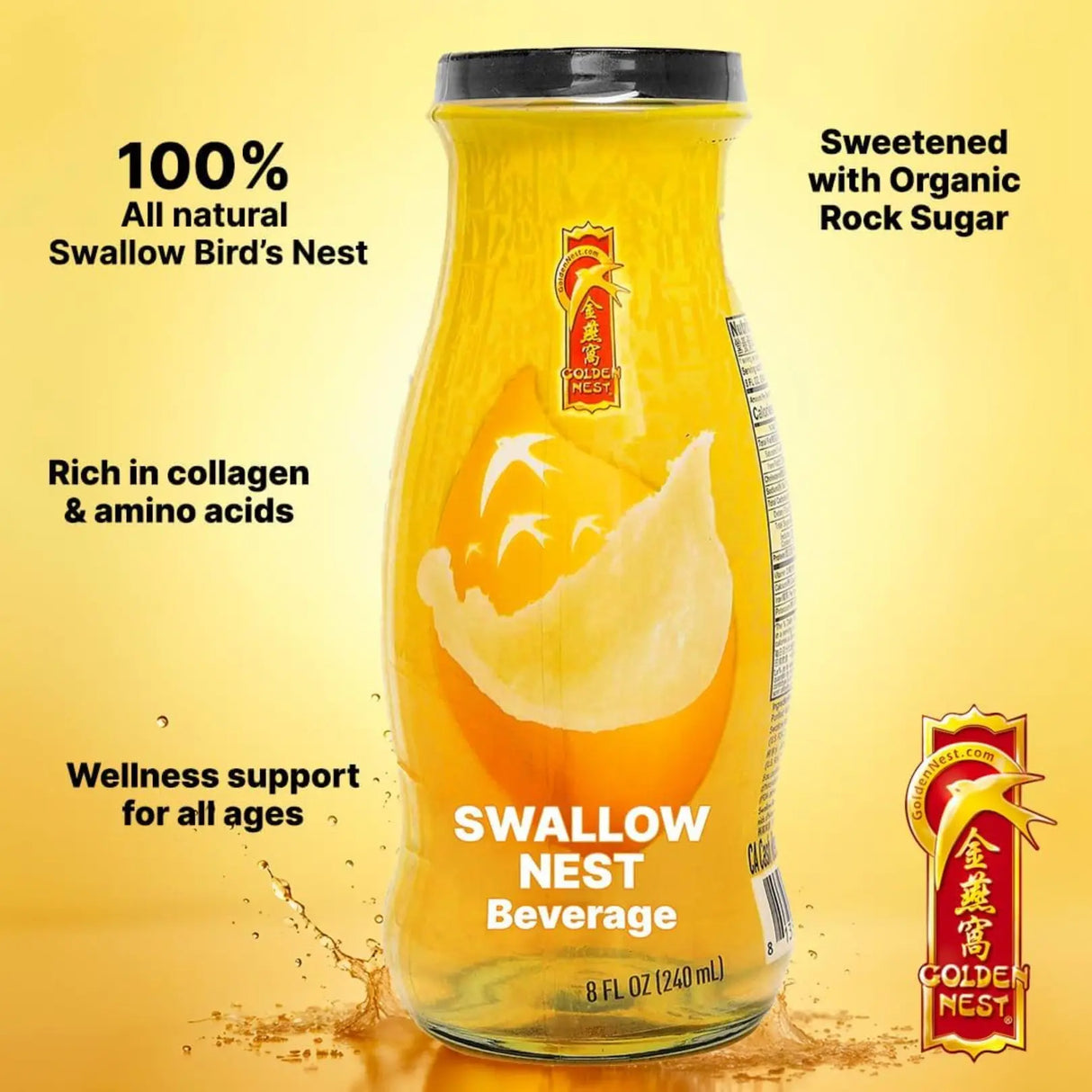 Golden Nest Authentic Birds Nest Drink - Original 240ml