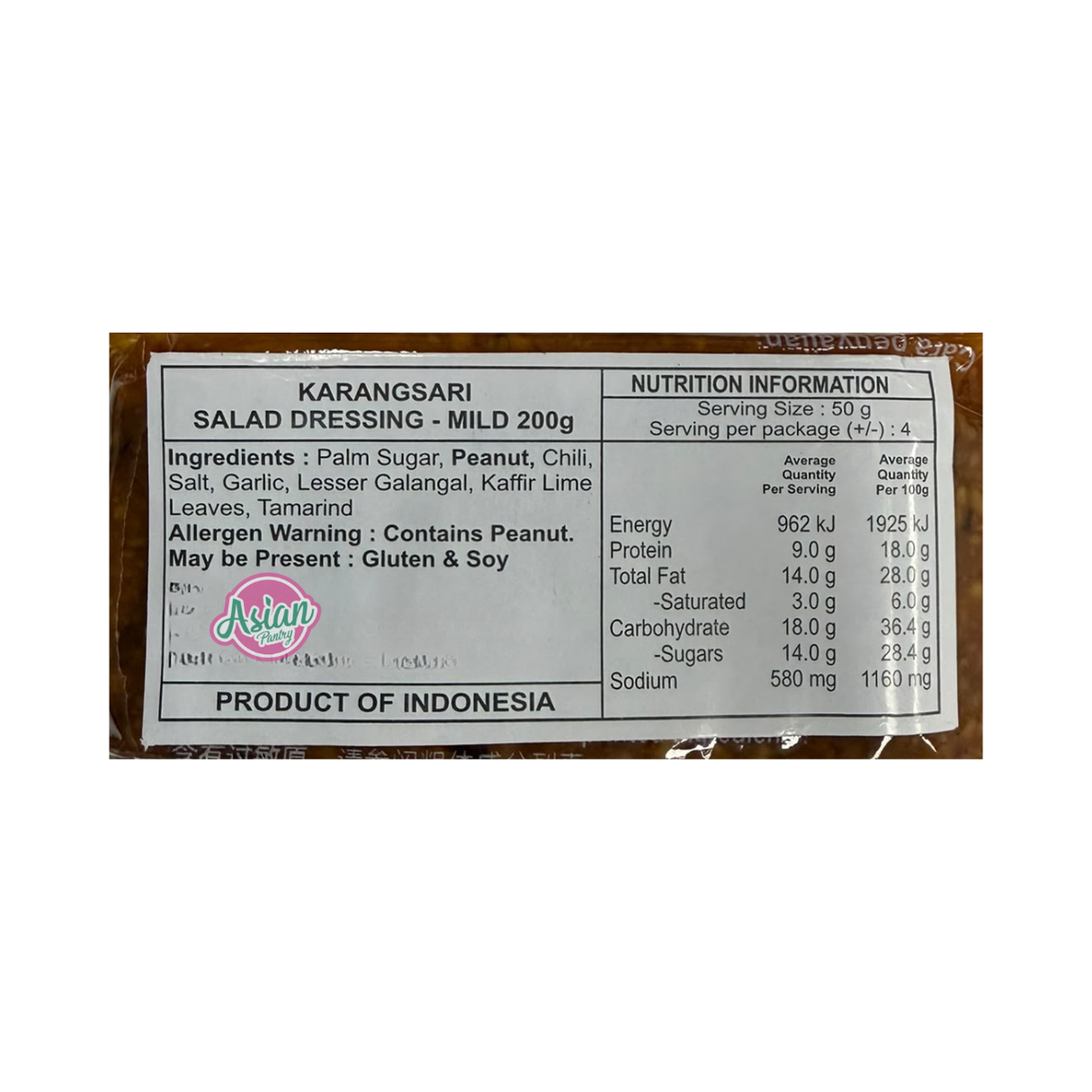 Karangsari Salad Dressing - Mild 200g
