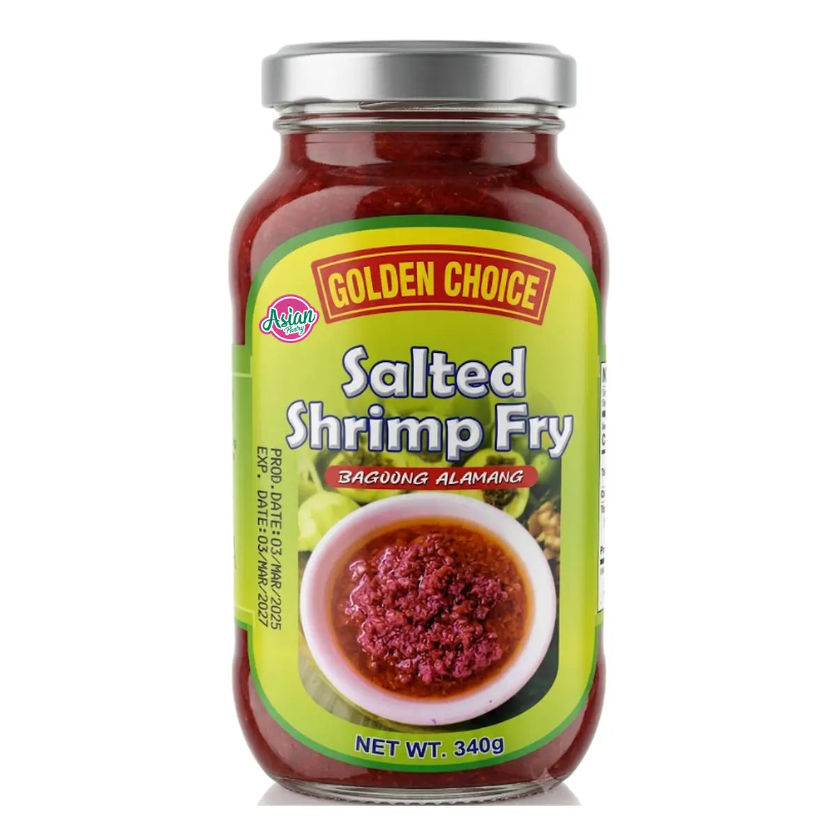 Golden Choice Salted Shrimp Fry (Bagoong Alamang) 340g