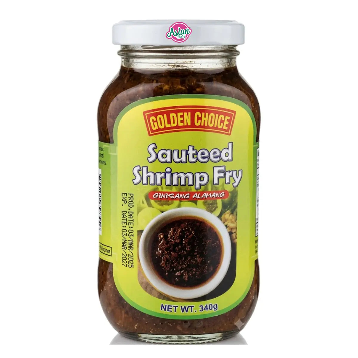 Golden Choice Sauteed Shrimp Fry (Ginising Alamang) 340g