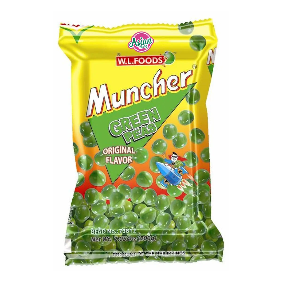 WL Foods Muncher Green Peas 100g