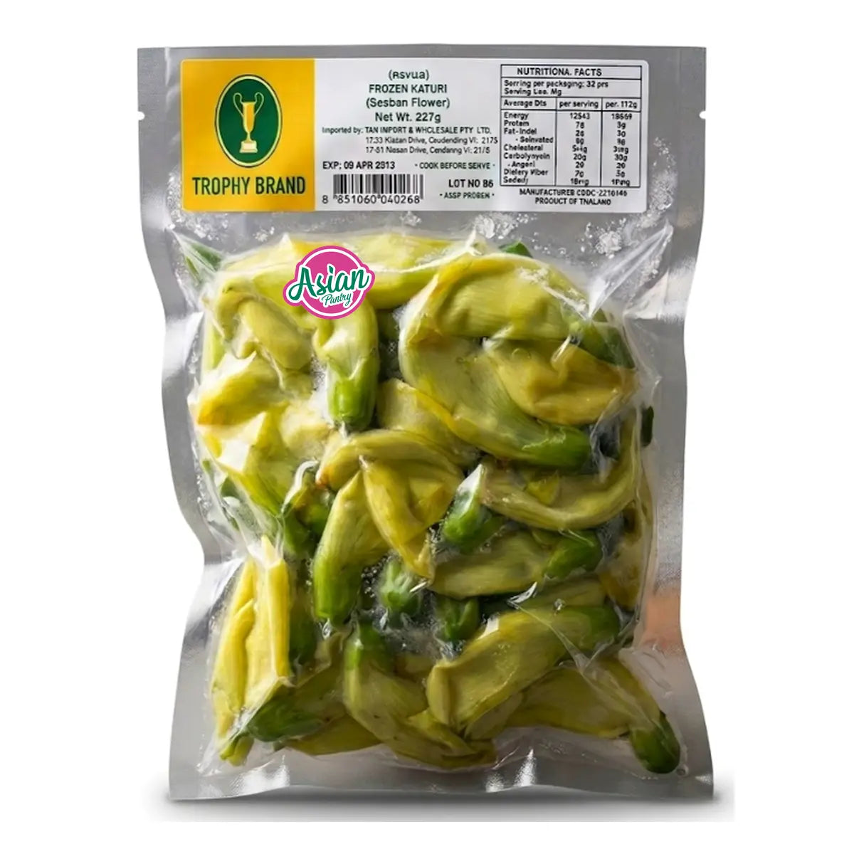 Trophy Brand Frozen Katuri Flower (Dok Kae) 227g