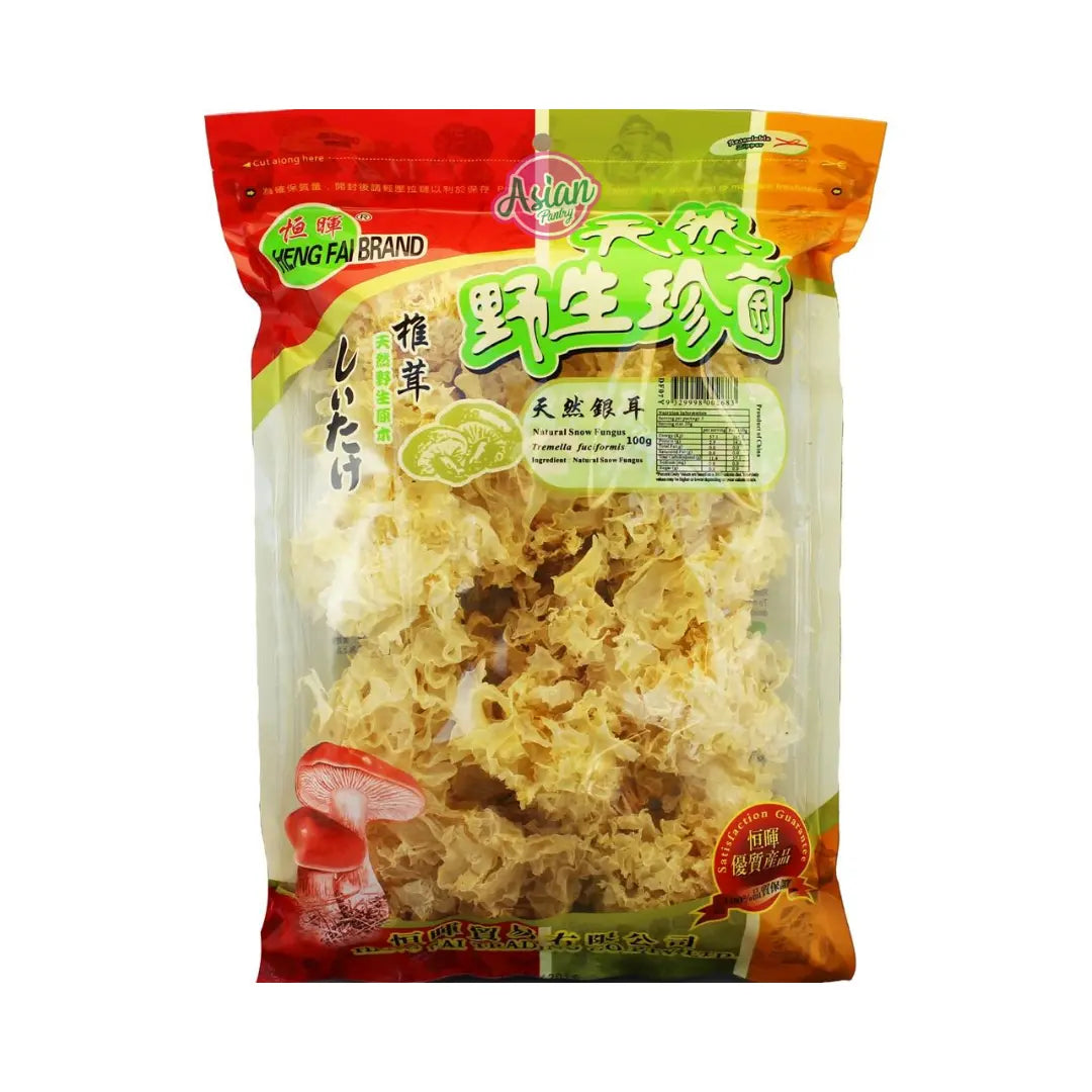 Heng Fai Natural Snow Fungus 100g