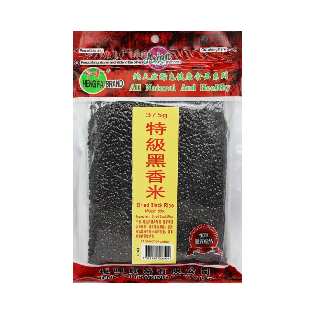 Heng Fai Black Rice 375g