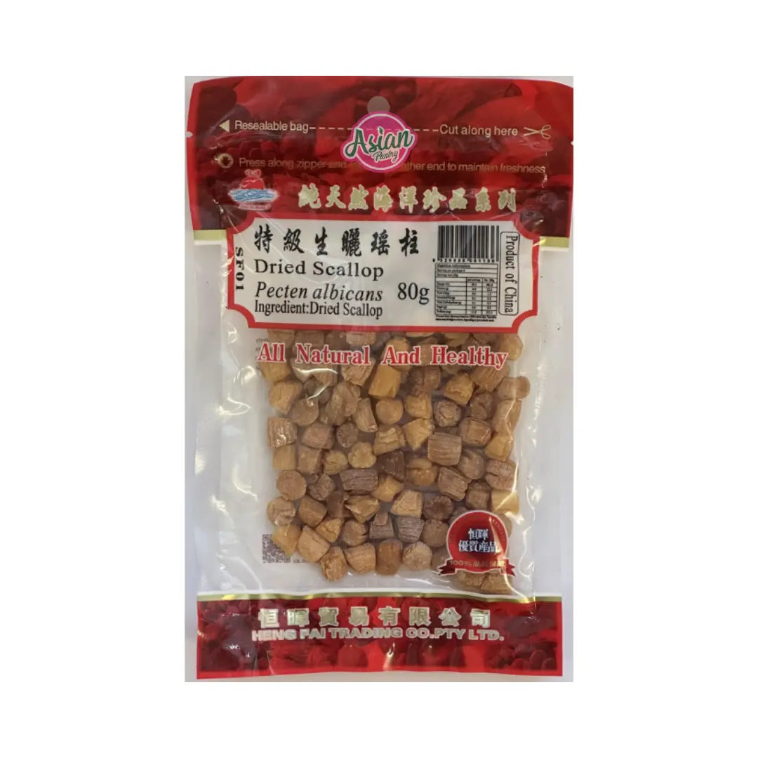 Heng Fai Dried Scallop 80g