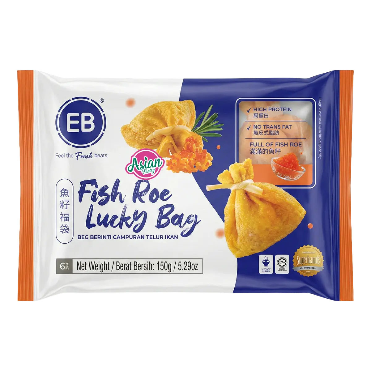 Sunny Seafood Fish Roe Lucky Bag 150g