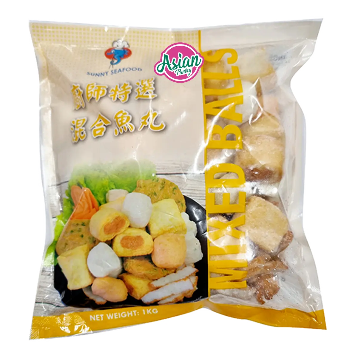 Sunny Seafood Frozen Mixed Ball 1kg
