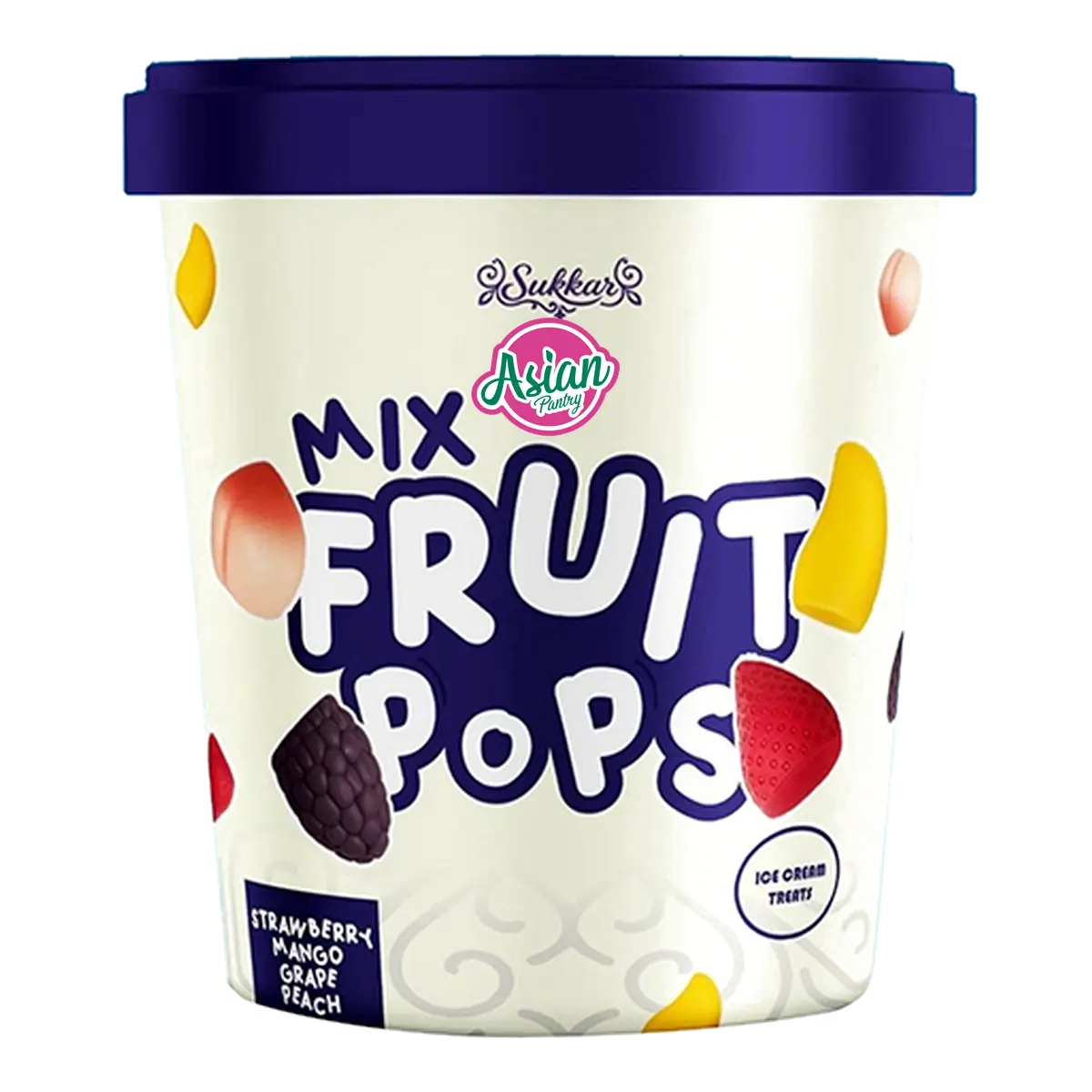 Sunny Seafood 3D Fruit Pops Ice Cream 150g