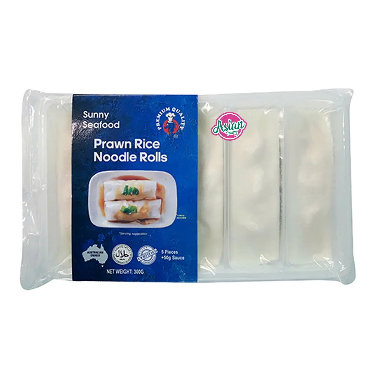 Sunny Seafood Frozen Steam Prawn Roll Har Cheong Fun 300g