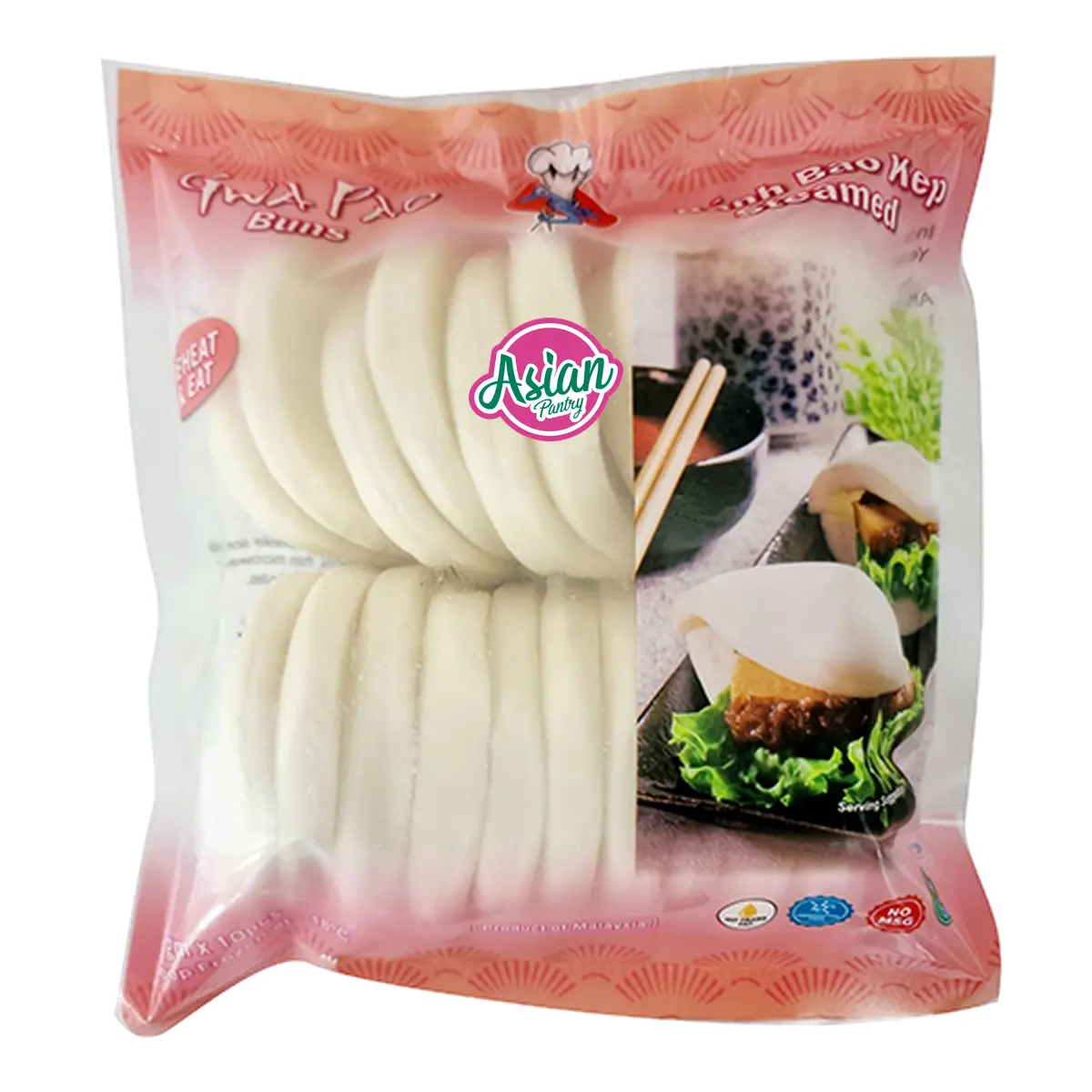 Sunny Seafood Frozen Gwa Pao Bun 320g