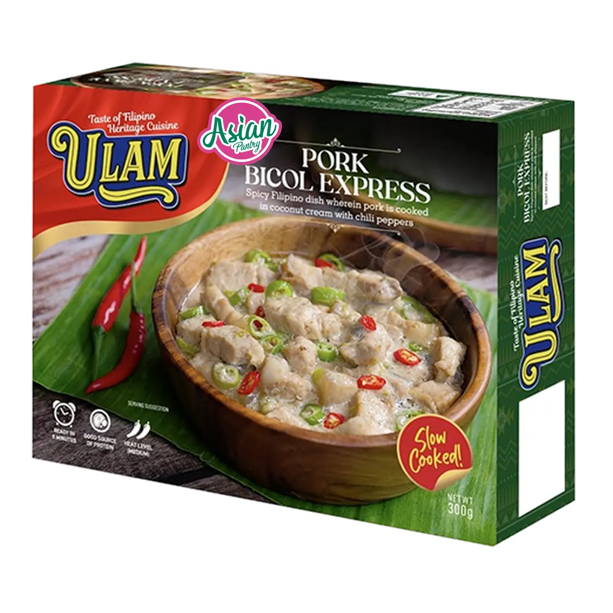 Ulam Pork Bicol Express 300g